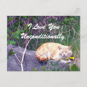 Unbedingte Postkarte