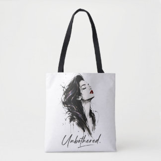 Unbeeindruckt. Minimalistische Aussage Baumwoll-T
