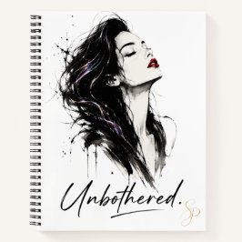 Unbeeindruckt. Personalisiertes Notizbuch Individu