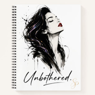 Unbeeindruckt. Personalisiertes Notizbuch Individu