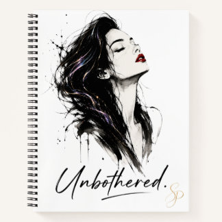 Unbeeindruckt. Personalisiertes Notizbuch Individu
