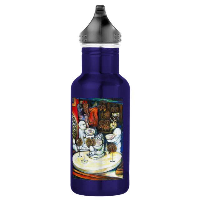 Unbeeindruckt von Challenge Edelstahlflasche (Rechts)