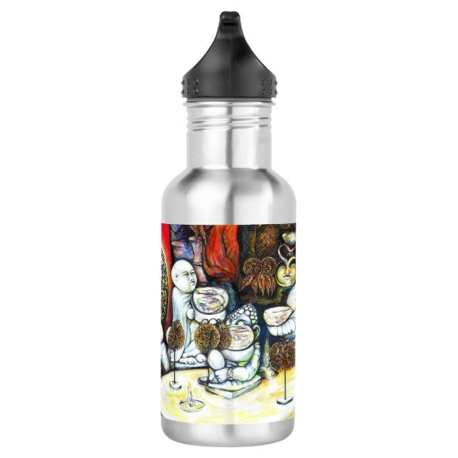 Unbeeindruckt von Challenge Edelstahlflasche (Rechts)