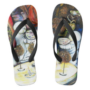 Unbeeindruckt von Challenge Flip Flops