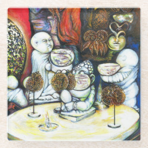 Unbeeindruckt von Challenge Glasuntersetzer