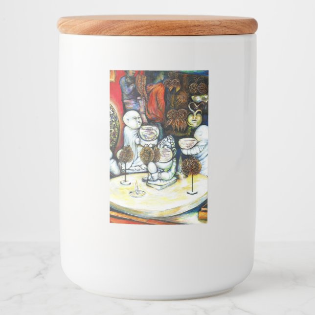 Unbeeindruckt von Challenge Lebensmitteletikett (Vorderseite)