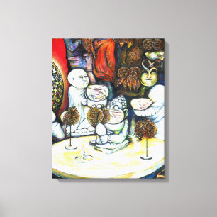 Unbeeindruckt von Challenge Leinwanddruck