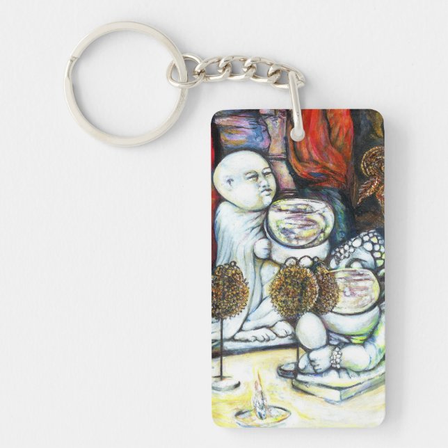 Unbeeindruckt von Challenge Schlüsselanhänger (Vorderseite)