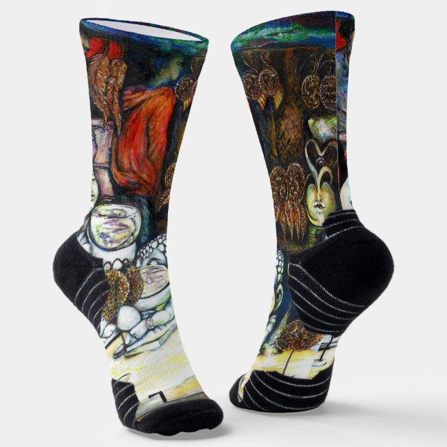 Unbeeindruckt von Challenge Socken (Gewinkelt)