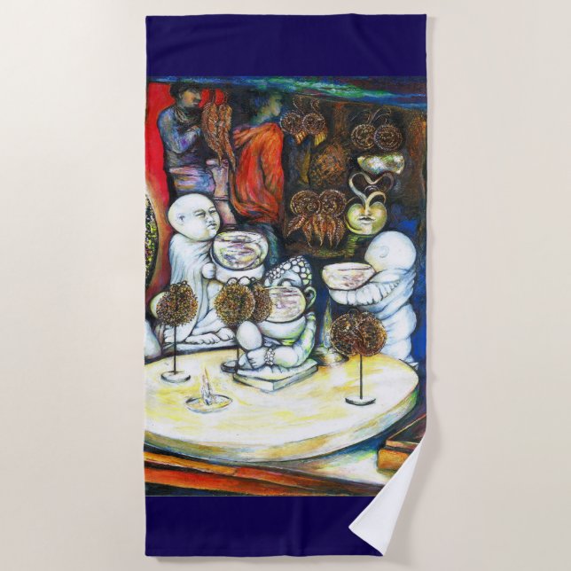 Unbeeindruckt von Challenge Strandtuch (Vorderseite)