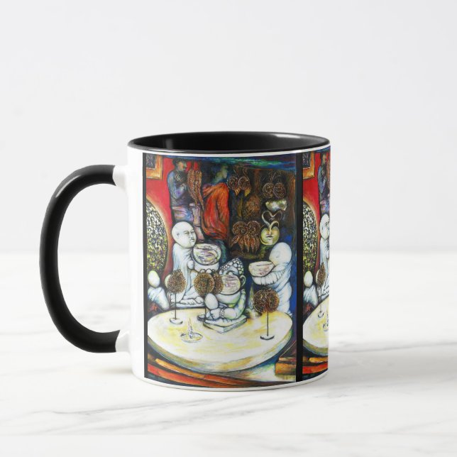 Unbeeindruckt von Challenge Tasse (Links)