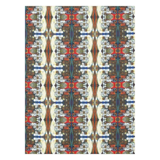 Unbeeindruckt von Challenge Tischdecke (Vorderseite)