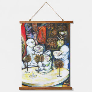 Unbeeindruckt von Challenge Wandteppich Mit Holzrahmen