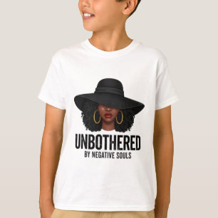 Unbeeindruckt von negativen Seelen Schwarze Frau K T-Shirt