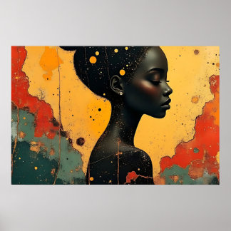 Unbeeindruckte Wandkunst Poster