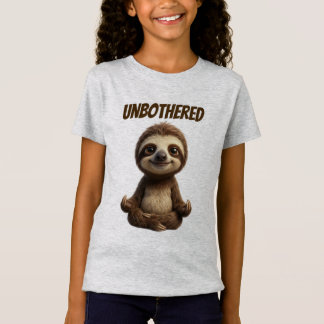 Unbeeindruckter Chill-Faultier T-Shirt