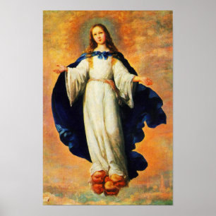 Unbefleckte Conception Jungfrau Mary Assumption 10 Poster