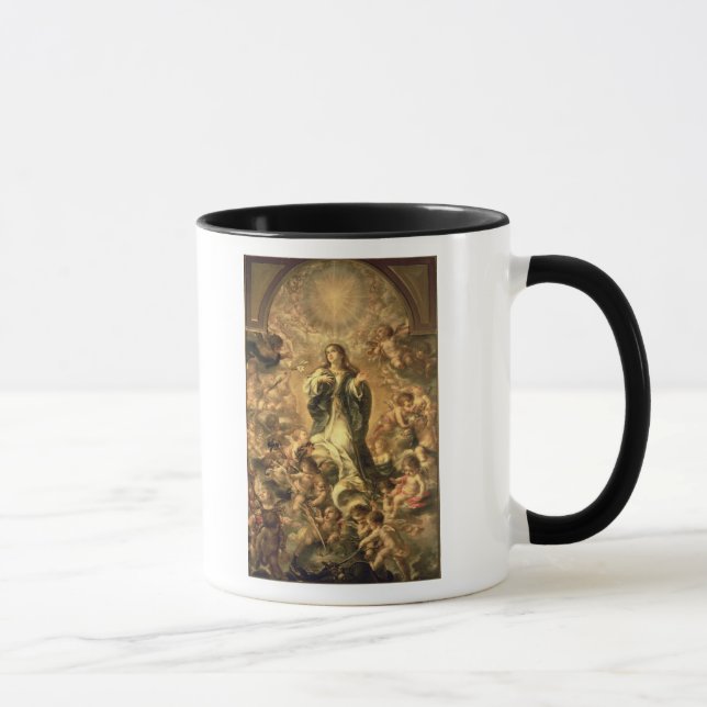 Unbefleckte Empfängnis, 1670-1672 Tasse (Rechts)