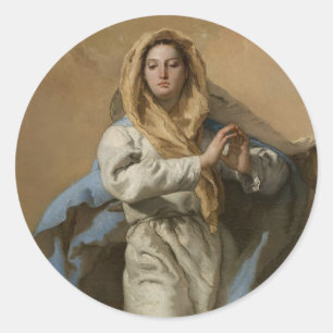 Unbefleckte Empfängnis Jungfrau Maria Aufkleber