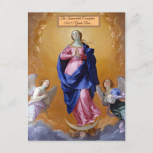 Unbefleckte Empfängnis Postkarte