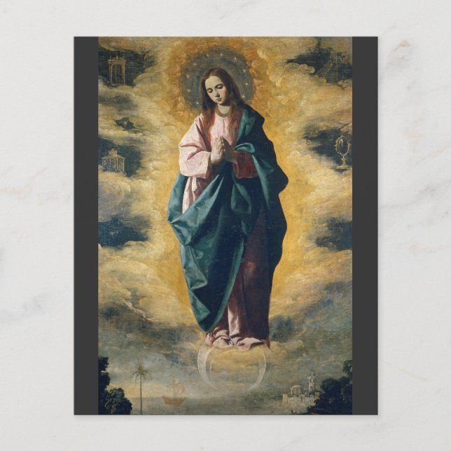 Unbefleckte Empfängnis von Zurbarán (Vorderseite)