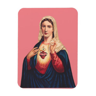 Unbeflecktes Herz der Jungfrau Maria Magnet