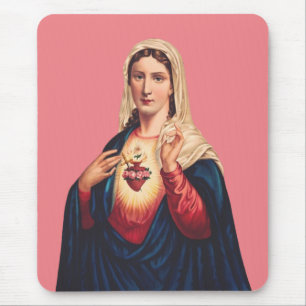 Unbeflecktes Herz der Jungfrau Mary Mousepad