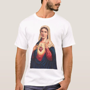 Unbeflecktes Herz der Jungfrau Mary T-Shirt