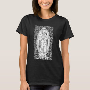 Unbeflecktes Herz Mariä Königin Traditionell Katho T-Shirt