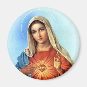 Unbeflecktes Herz Mary Magnet