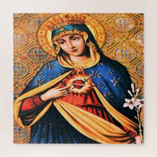 Unbeflecktes Herz von Maria Puzzle
