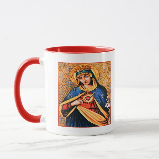 Unbeflecktes Herz von Maria Tasse (Links)