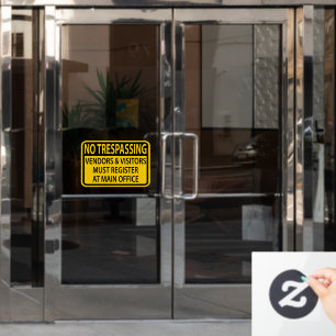 Unbefugten Zutritt Verboten Sie Müssen Sich Im Hau Fensteraufkleber