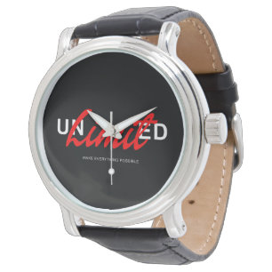 unbegrenzt armbanduhr