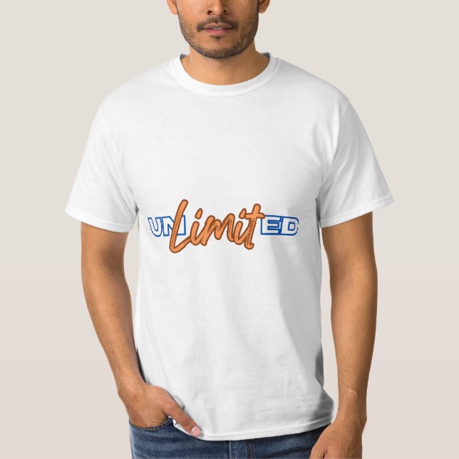 UNBEGRENZT T-Shirt (Vorderseite)