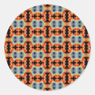 Unbegrenzte Mosaik-Aufkleber Runder Aufkleber