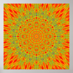 Unbegrenzte Symmetrie der Herrlichkeit entfaltet Poster