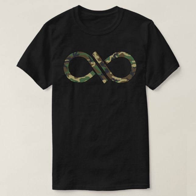 Unbegrenzte Vision der Camouflage T-Shirt (Design vorne)