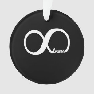 Unbegrenztes Drama Ornament
