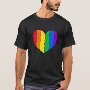 Unbehagen im Herzen Lgbtq Gay Rights Proud Pride R T-Shirt