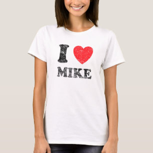 Unbehagliches Grunge Worout Style I Liebe Mike T-Shirt