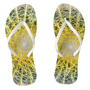 Unbehagliches, unangenehmes, botanisches Foto Flip Flops
