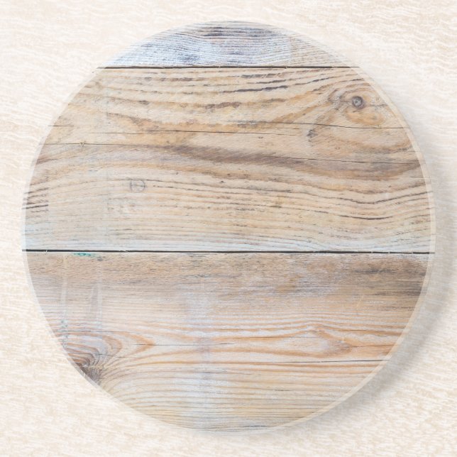Unbehandeltes Holz Getränkeuntersetzer (Vorne)