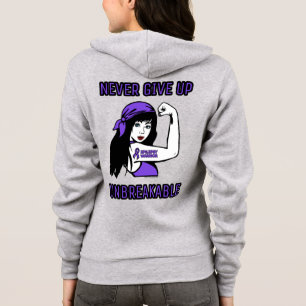 UNBEKÄMPFBAR...Epilepsie Hoodie