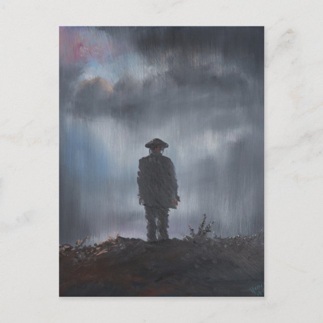 Unbekannter Soldat - Erster Weltkrieg 2014 Postkarte (Vorderseite)