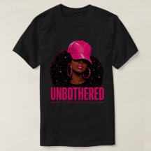Unbekümmert Rosa Kappe Afro Frau Urban Art