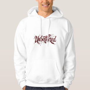 Unbekümmert Rote Flüssigkeit Chrome 3D Metallisch Hoodie