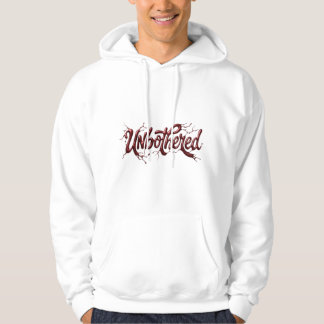 Unbekümmert Rote Flüssigkeit Chrome 3D Metallisch Hoodie