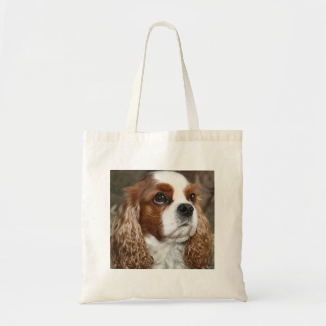 Unbekümmerte Königcharles Spaniel-Taschentasche Tragetasche (Vorne)