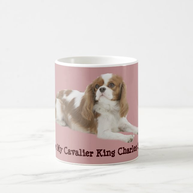 Unbekümmerte Königcharles Spaniel-Tasse Tasse (Mittel)